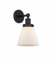  616-1W-BK-G61 - Cone - 1 Light - 6 inch - Matte Black - Sconce