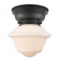 Innovations Lighting 623-1F-BK-G531-LED - Oxford - 1 Light - 8 inch - Matte Black - Flush Mount