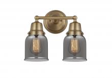 Innovations Lighting 623-2W-BB-G53 - Bell - 2 Light - 13 inch - Brushed Brass - Bath Vanity Light