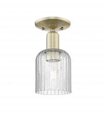 Innovations Lighting 716-1C-AB-G559-5SDY - Bridal Veil - 1 Light - 6 inch - Antique Brass - Semi-Flush Mount