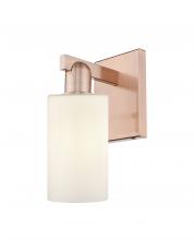 Innovations Lighting 716-1W-AC-G801 - Clymer - 1 Light - 4 inch - Antique Copper - Sconce