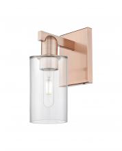 Innovations Lighting 716-1W-AC-G802 - Clymer - 1 Light - 4 inch - Antique Copper - Sconce