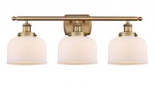  916-3W-BB-G71 - Bell - 3 Light - 28 inch - Brushed Brass - Bath Vanity Light