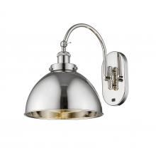  918-1W-PN-MFD-10-PN-LED - Ballston Urban - 1 Light - 10 inch - Polished Nickel - Sconce