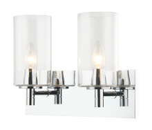 Matteo Lighting S04902CHCL - Candela Chrome Wall Sconce