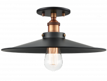 Matteo Lighting X46113AGBK - Bulstrode's Workshop Ceiling Mount