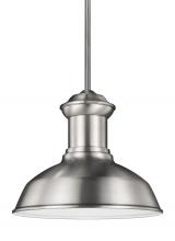  6247701-04 - Fredricksburg traditional 1-light outdoor exterior Dark Sky compliant ceiling hanging pendant in sat