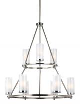  F2987/9SN/CH - Two-Tier Chandelier