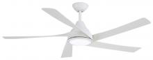  F765L-WHF - 56" CEILING FAN W/LED LIGHT KIT