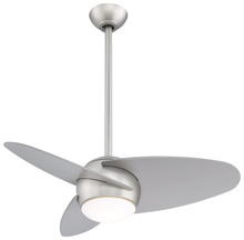  F410L-BS - 36" LED CEILING FAN