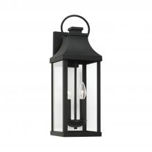  946421BK - 2 Light Outdoor Wall Lantern