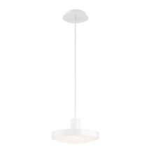  35963-011 - Sandstone, LED Pendant, Sml, Wht