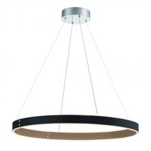  43897-018 - Verdura 1 Light Chandelier in Black + Brown