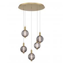  47208-018 - Palmas LED Pendant In Gold