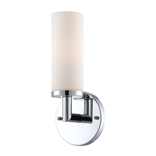  SC-1SNE-25 - Sydney, 1LT Wall Sconce, Wht/chr