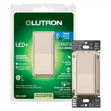 Lutron Electronics STCL-153MH-LA - SUNNATA TOUCH DIMMER LED+ LT ALM