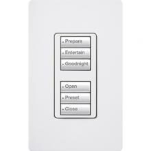  RRD-W3BD-WH - RADIORA2 3BD WALL KEYPAD WHITE