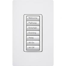  RRD-W7B-WH - RADIORA2 7B WALL KEYPAD WHITE