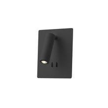  WS16806-BK - Dorchester 6-in Black LED Wall Sconce