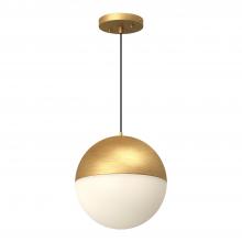  PD11710-BG - Monae 10-in Brushed Gold LED Pendant