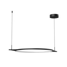  PD84436-BK - Serif 36-in Black LED Pendant