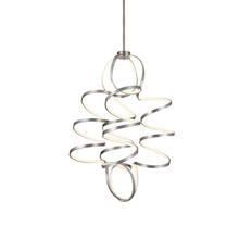  CH93941-AS - Synergy 41-in Antique Silver LED Chandeliers