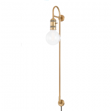  PTL8136-PBR - Dean Plug-in Sconce