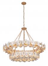  N1868-760 - 22 LIGHTS 2 TIER CHANDELIER