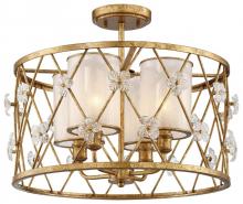  N6565-596 - 4 LIGHT SEMI FLUSH