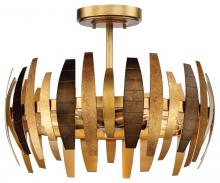  N7835-659 - FIVE LIGHT SEMI FLUSH