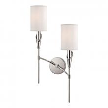  1312R-PN - 2 LIGHT RIGHT WALL SCONCE