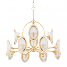  1534-VGL - 12 LIGHT CHANDELIER