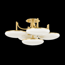  2005-AGB - 5 LIGHT SEMI FLUSH