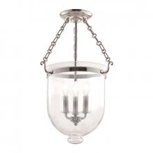  253-PN-C1 - 3 LIGHT SEMI FLUSH