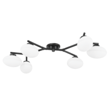  5541-OB - 6 LIGHT SEMI FLUSH