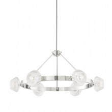 Hudson Valley 6135-PN - Barclay Chandelier