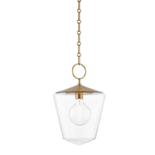  8312-AGB - 1 LIGHT LARGE PENDANT