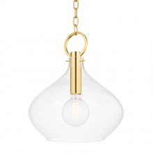  BKO253-AGB - 1 LIGHT LARGE PENDANT