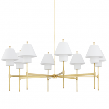  PI1899808-AGB - 8 LIGHT CHANDELIER