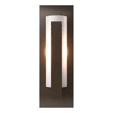  217185-SKT-05-GG0065 - Forged Vertical Bar Sconce - Steel Backplate