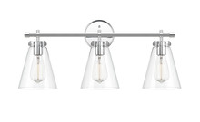 Millennium 8123-CH - Aliza 3-Light Vanity Chrome