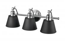  4463-CH - Layne 3-Light Vanity Chrome