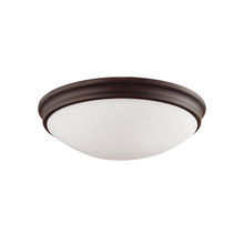  5225-RBZ - 3-Light Flushmount Ceiling Light Rubbed Bronze