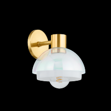 Mitzi by Hudson Valley Lighting H844101-AGB - MODENA Wall Sconce