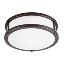  50080LEDDLP-BRZ/OPL - LED Flush Mount