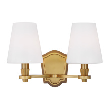 Visual Comfort & Co. Studio Collection AV1002BBS - Paisley Two Light Vanity