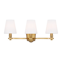 Visual Comfort & Co. Studio Collection AV1003BBS - Paisley Three Light Vanity