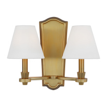 Visual Comfort & Co. Studio Collection AW1112BBS - Paisley Double Sconce
