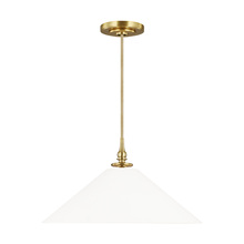 Visual Comfort & Co. Studio Collection TP1001BBS/AWT - Capri Wide Pendant