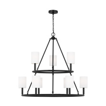 Visual Comfort & Co. Studio Collection DJC1099MBK - Egmont Extra Large Chandelier